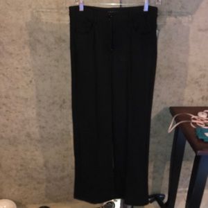 Theory “Yakina K” size 4 black dress pant NWT